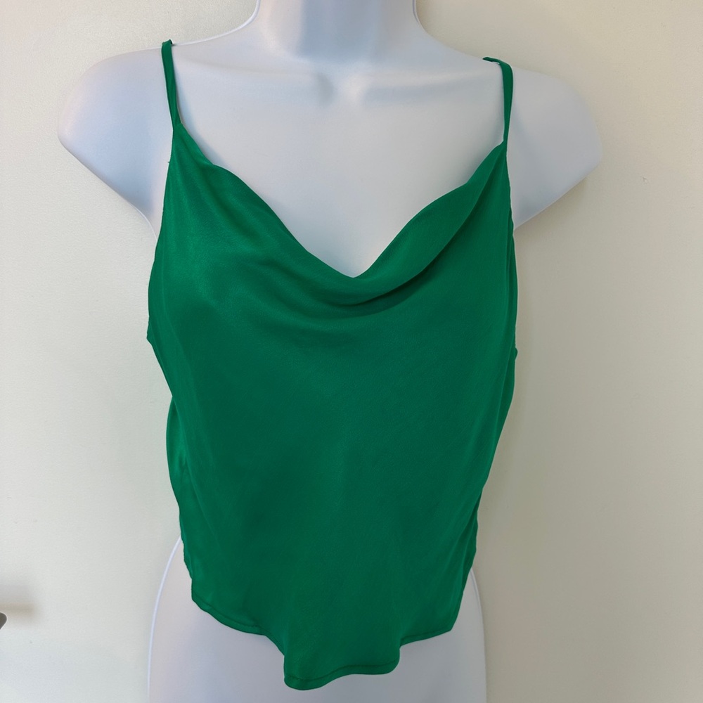 Zara Emerald Green Camisole Top